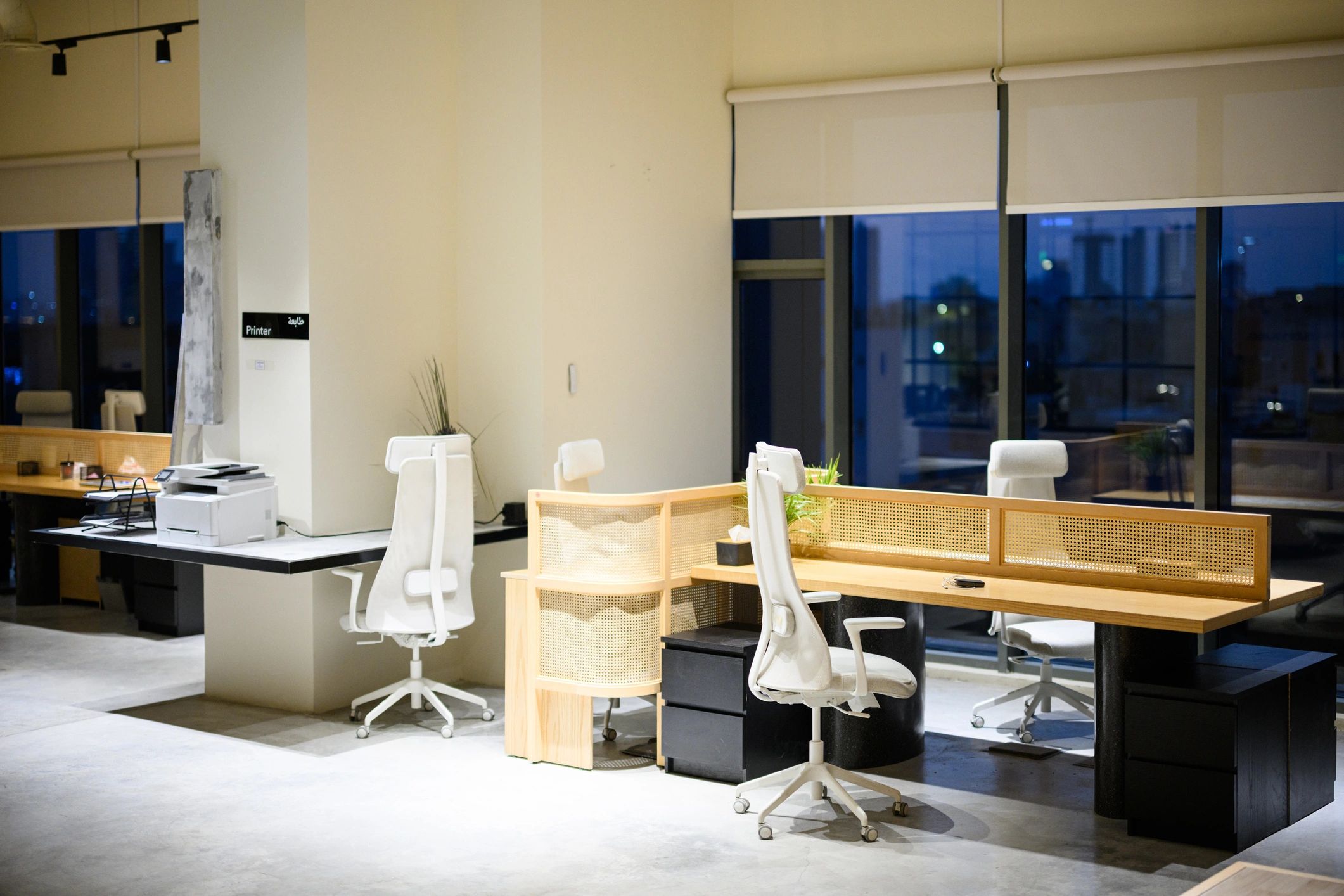 Modern operations workspace representing continuous security monitoring